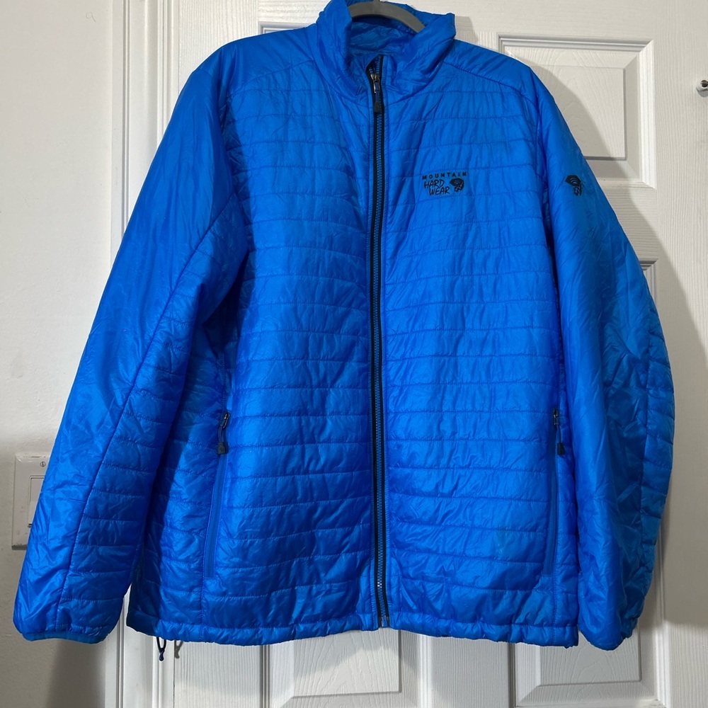 Mountain Hardwear women Blue Jacket size xxl